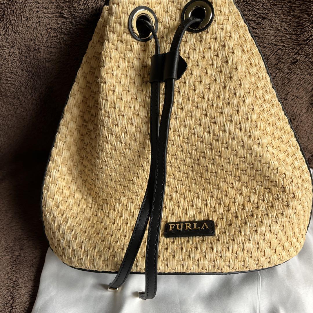 FURLA  カゴバッグ