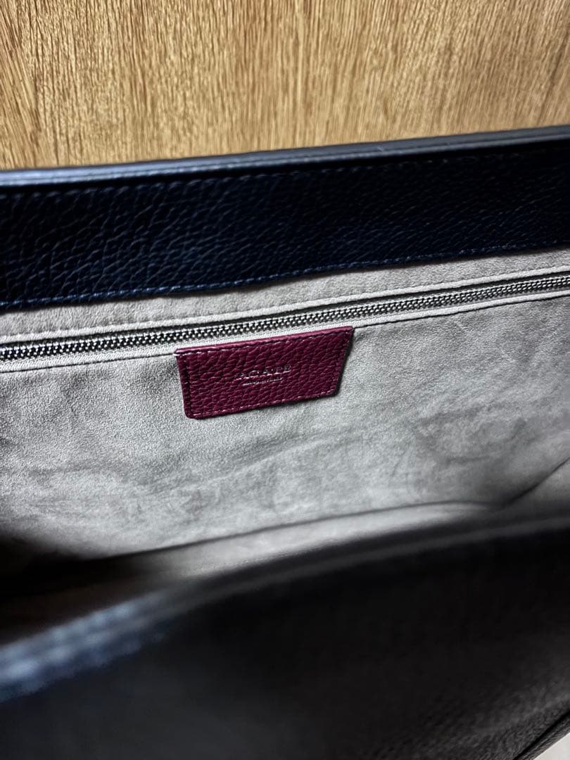 新品 ACATE VENTO​（ヴェント）​BLACK レザートート イタリア製