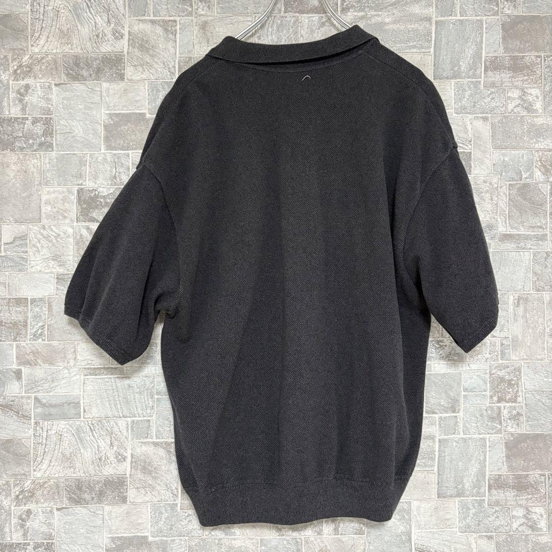 トップス crepuscule 24SS Light Moss Stitch Polo 1