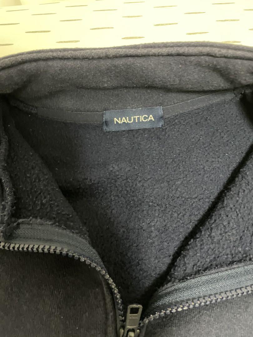 NAUTICA ネイビー ジップアップ トレーナー