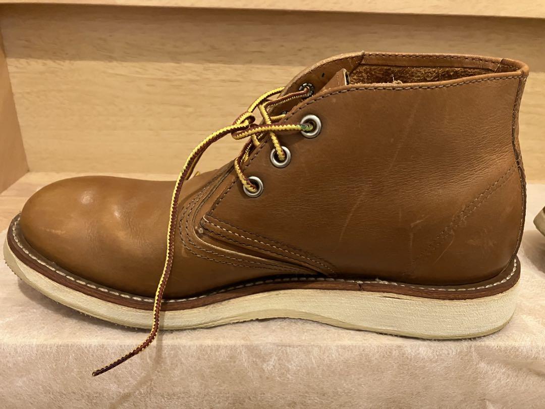 【美品】RED WING レッドウィング3140 レザー チャッカブーツ
