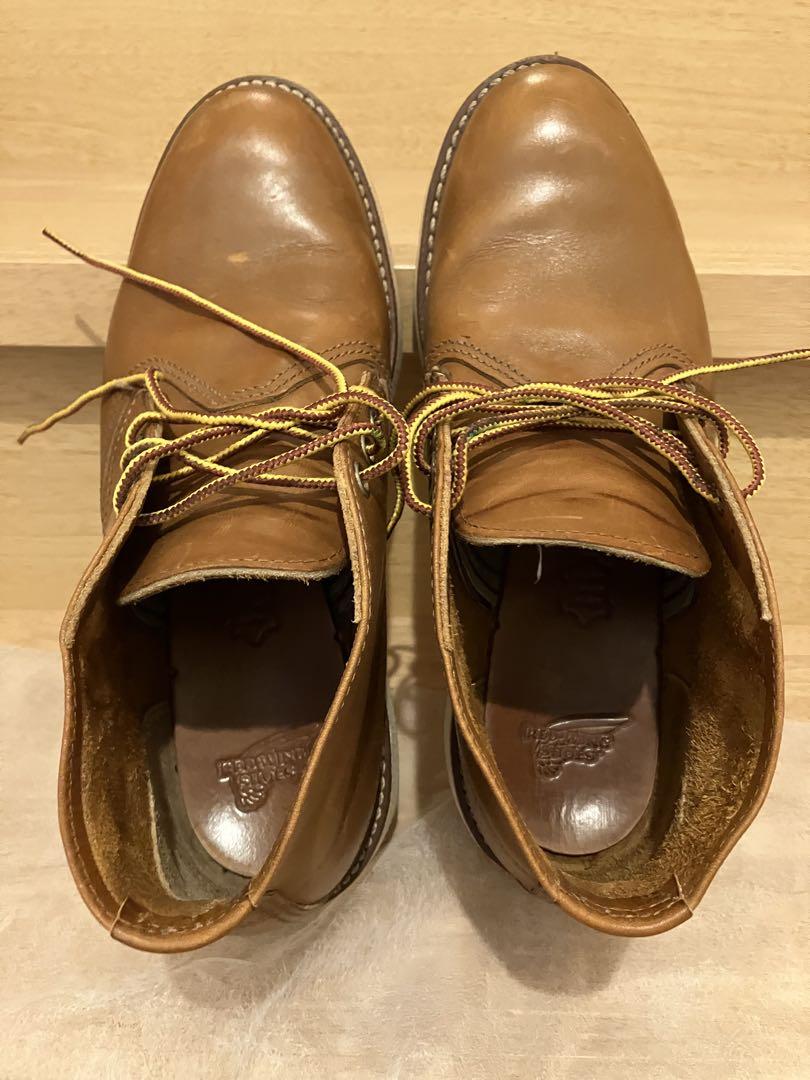 【美品】RED WING レッドウィング3140 レザー チャッカブーツ