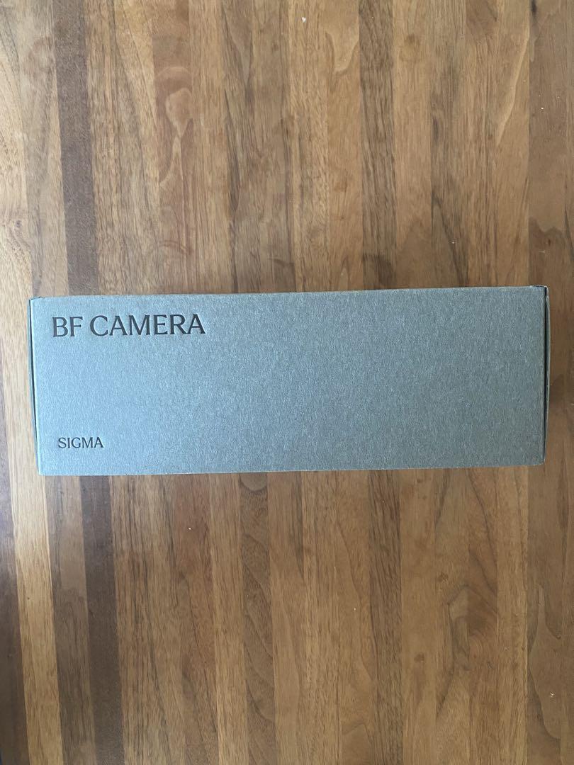 新品未開封 SIGMA BF CAMERA ブラック
