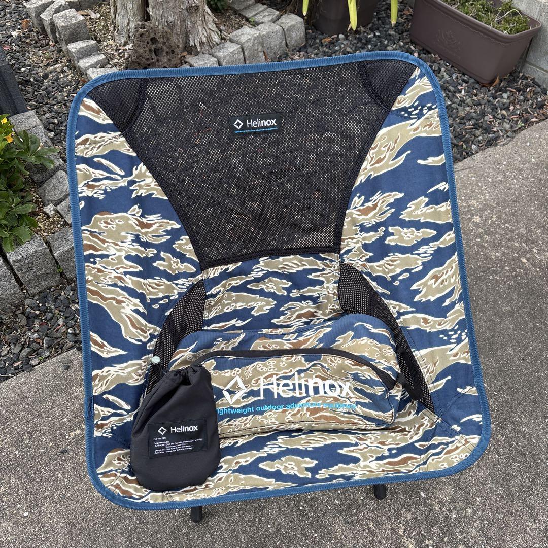 Helinox ブルーカモ 美品