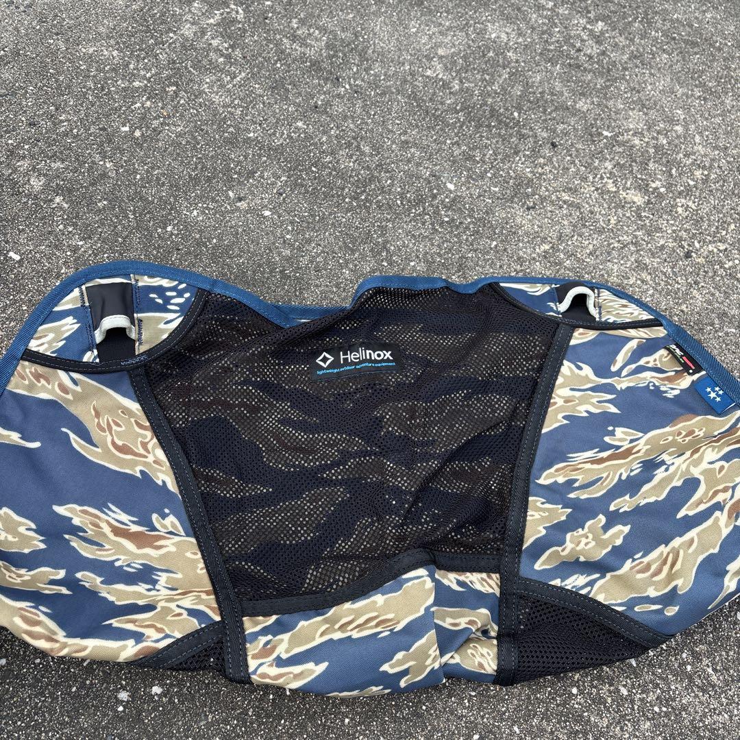 Helinox ブルーカモ 美品