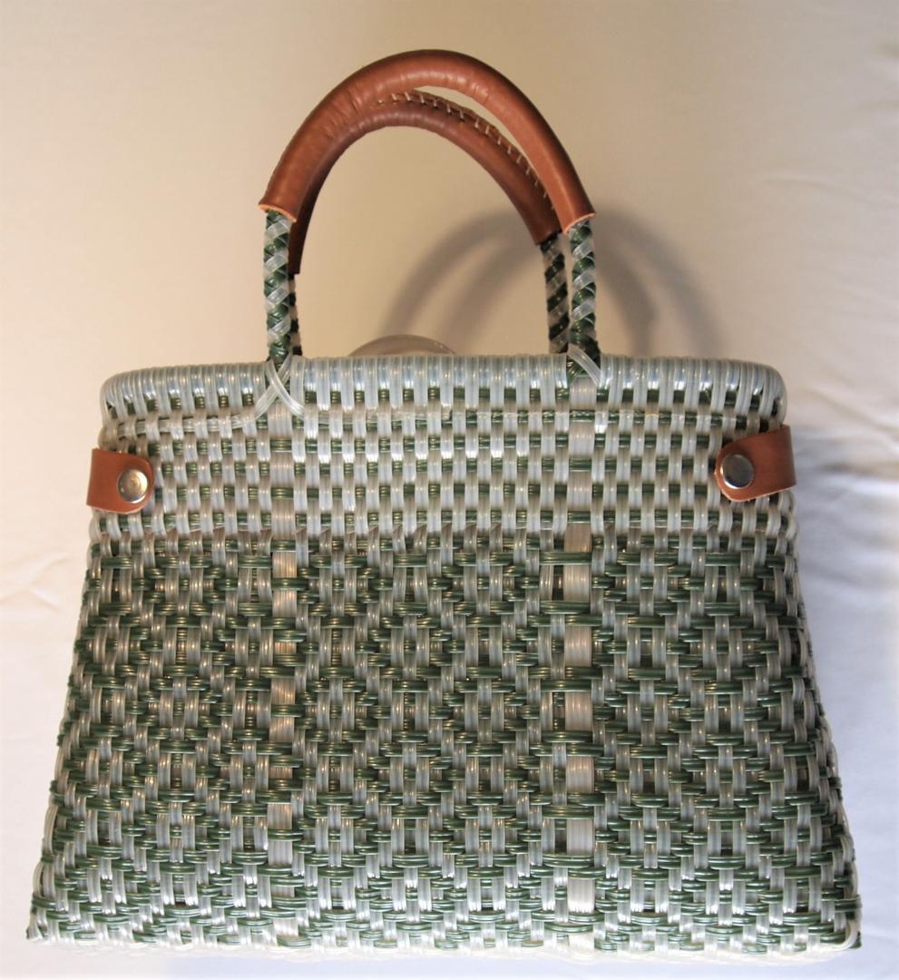 メルカドバッグ　green 2way