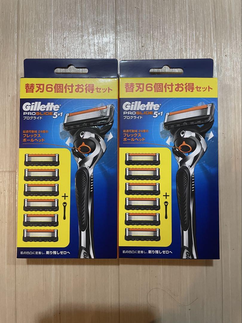 Gillette ProGlide 5-in-1 替刃6個セット×2