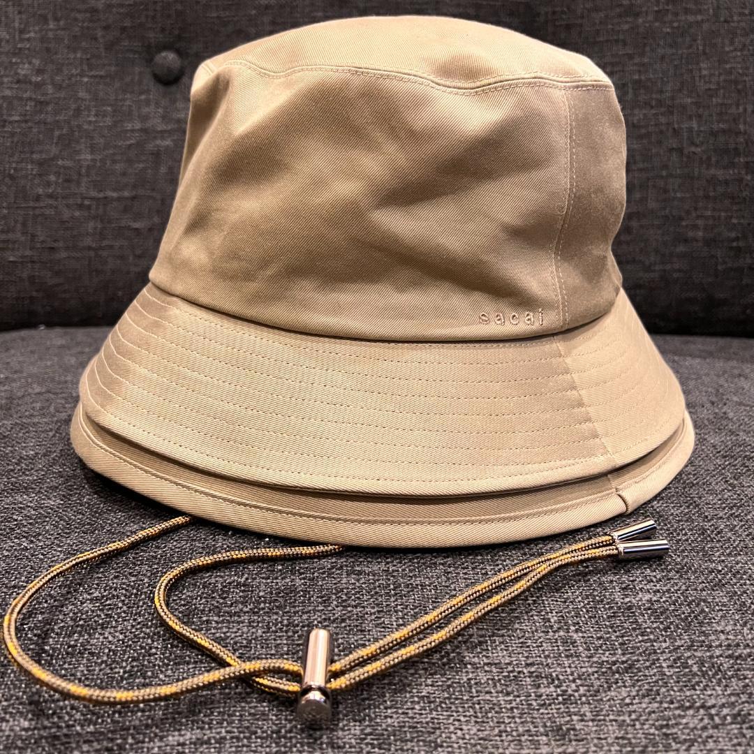 新品 サカイ sacai レイヤード バケットハット