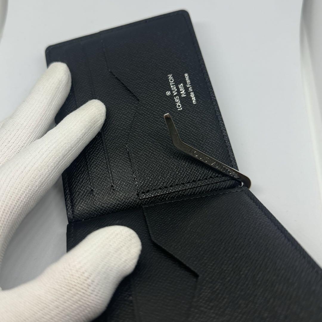 ✨美品✨】 ルイヴィトン タイガ マネークリップ ブラック