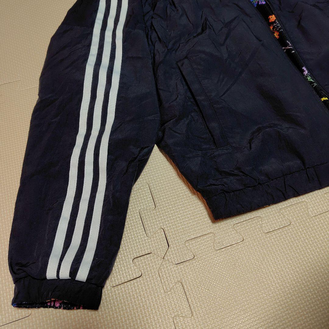 adidas アディダス　花柄 リバーシブル トラックジャケット