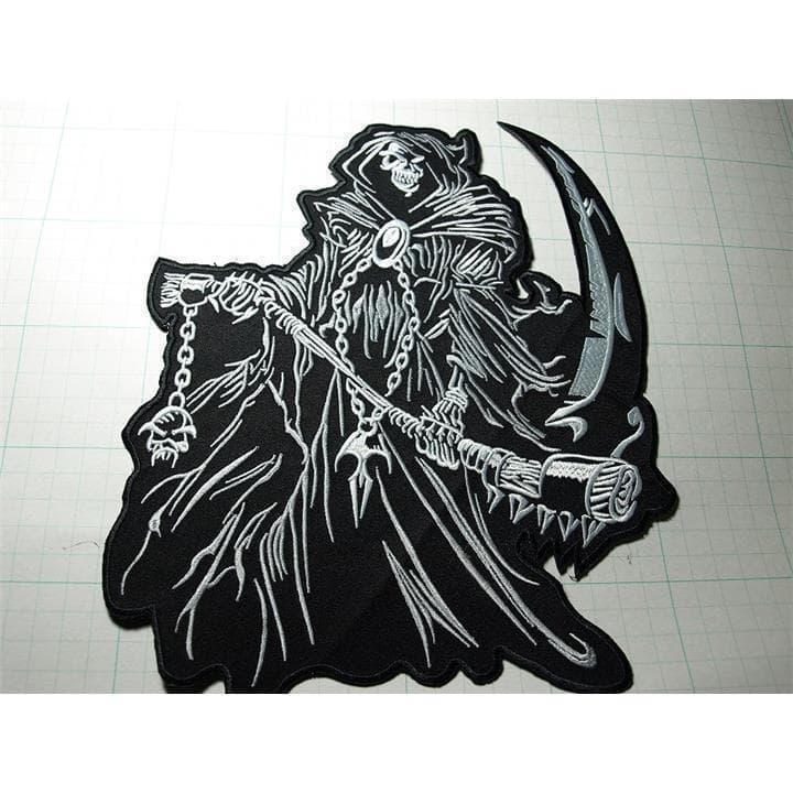 大きいワッペン 背中用 スカル 死神 Deth Shop At Mercari From Japan Buyee Bot Online