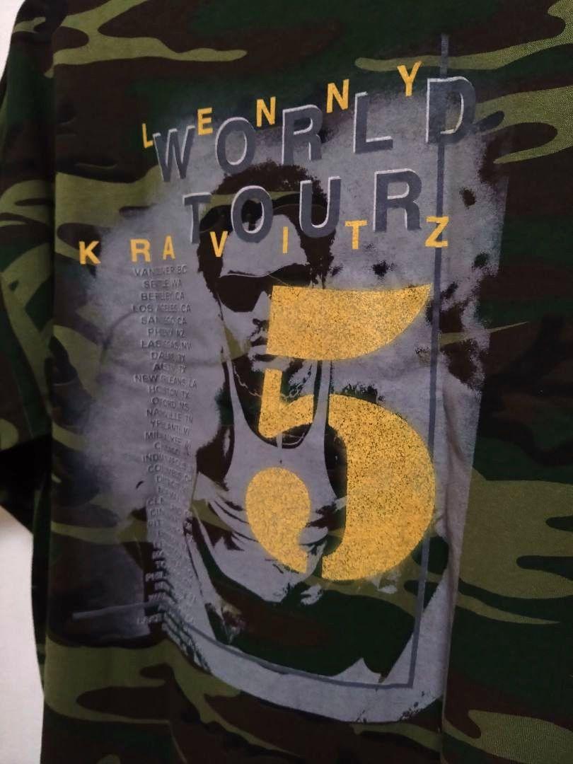 Vintage Lenny Kravitz 5 - tour 1998 Shirt December Tour 1998