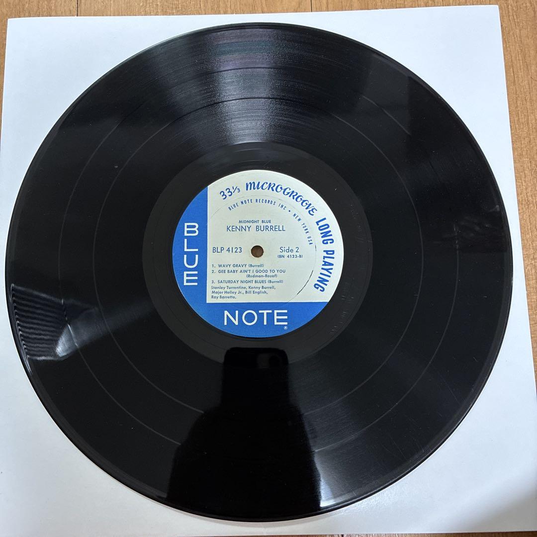 ケニーバレル 名盤 レコード ミッドナイトブルー USオリジナル盤