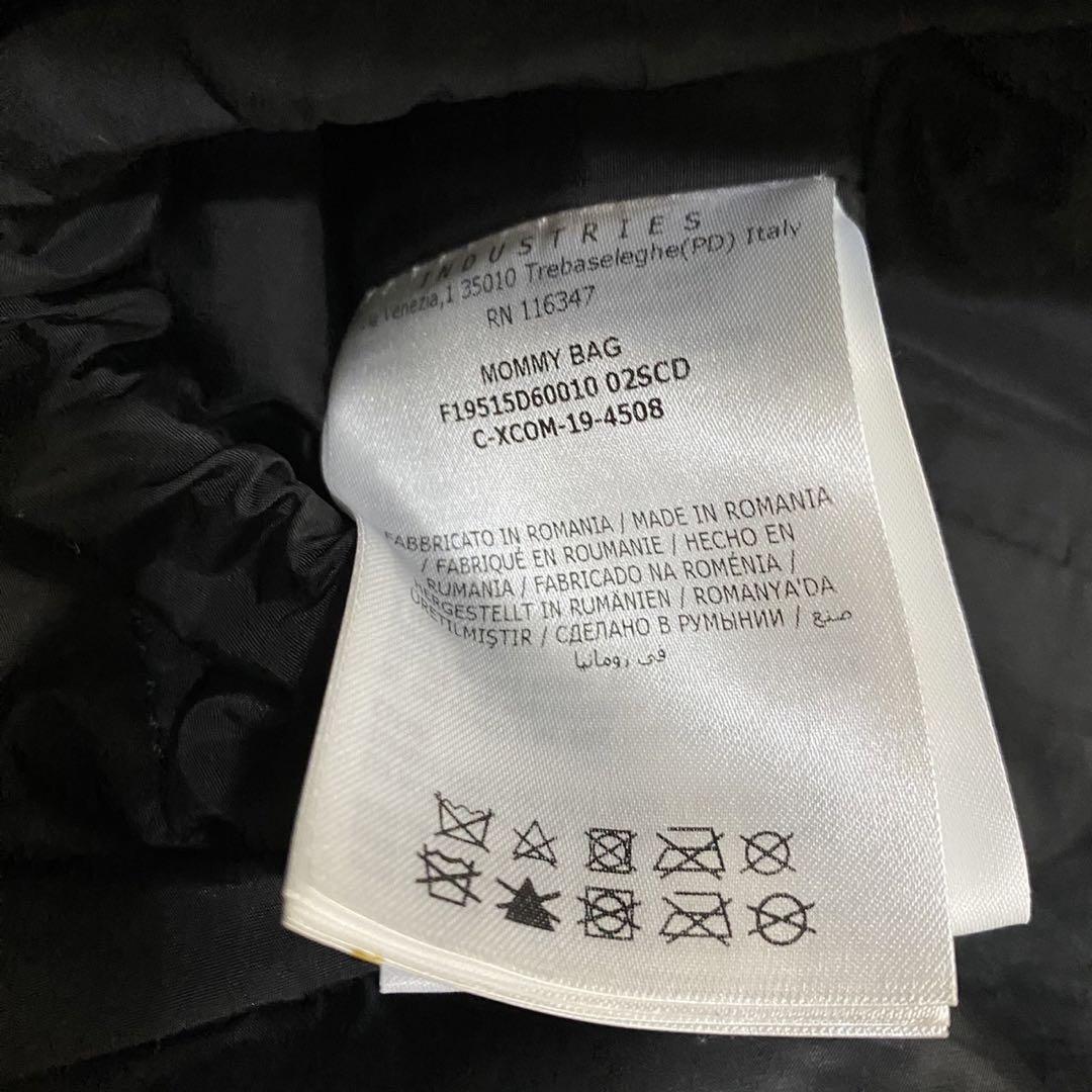 美品★ モンクレール　MOMMY BAG マザーズバッグ　ブラック　国内正規品