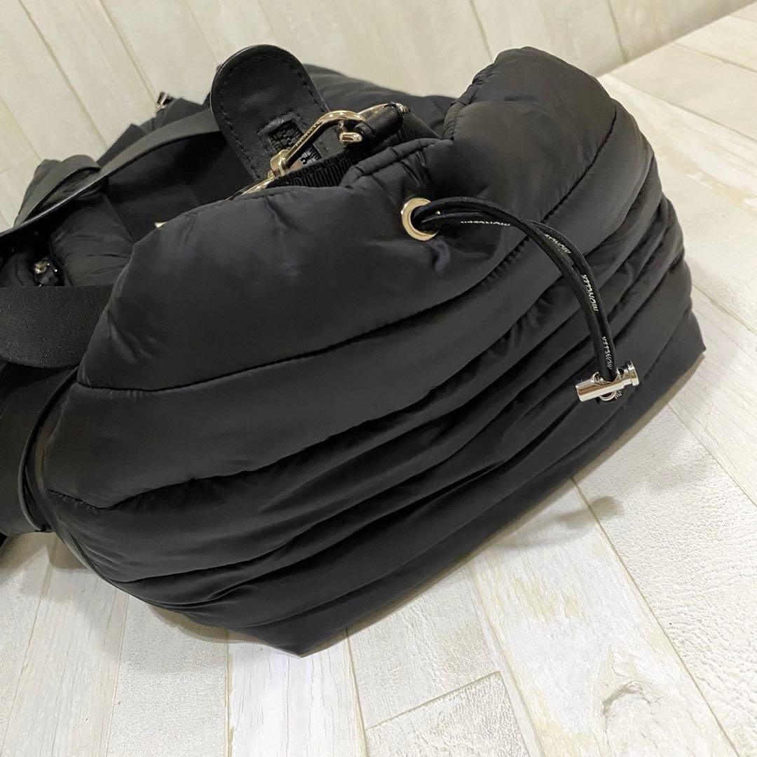 美品★ モンクレール　MOMMY BAG マザーズバッグ　ブラック　国内正規品
