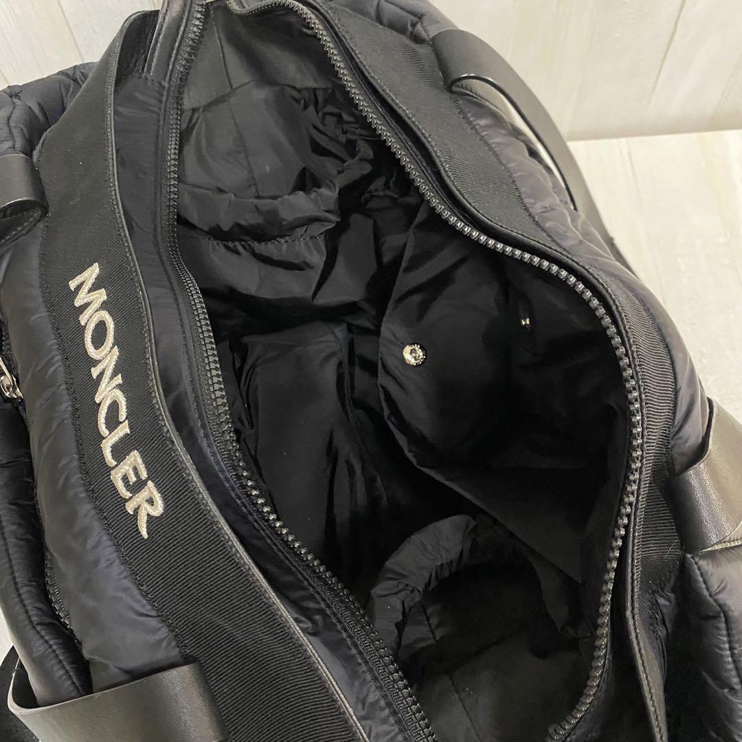 美品★ モンクレール　MOMMY BAG マザーズバッグ　ブラック　国内正規品