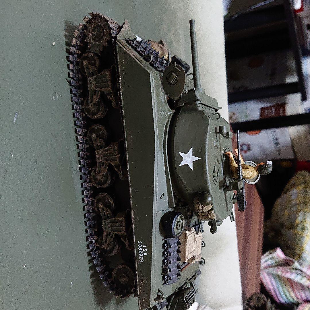 希少!!】 コンバット様専用 アメリカ突撃戦車 M4A3E2 ジャンボ 完成 希少!!】 コンバット様専用 アメリカ突撃戦車 M4A3E2 ジャンボ 完成