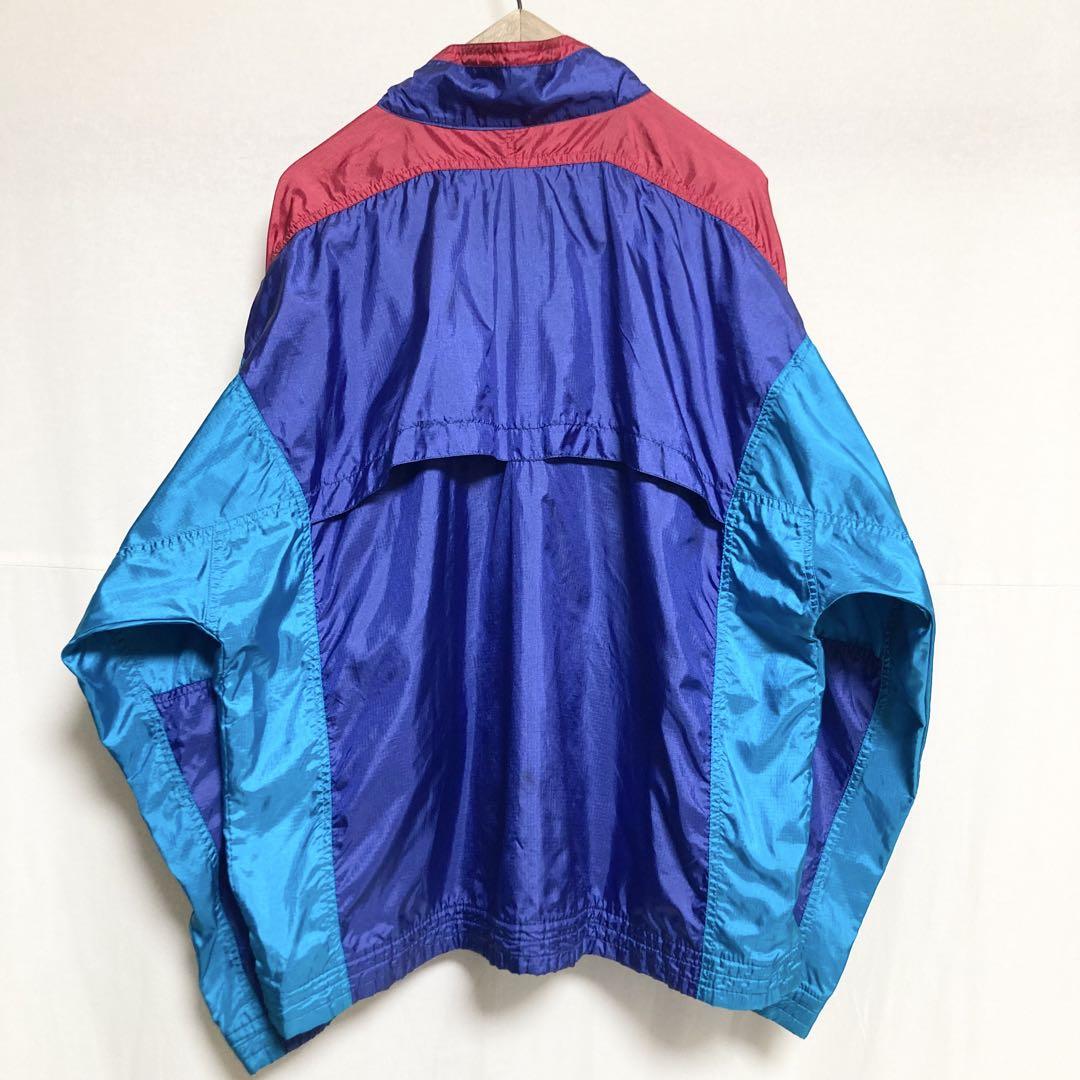 ⚫︎Lサイズ！オールドNIKE ナイロンマルチカラージャケット