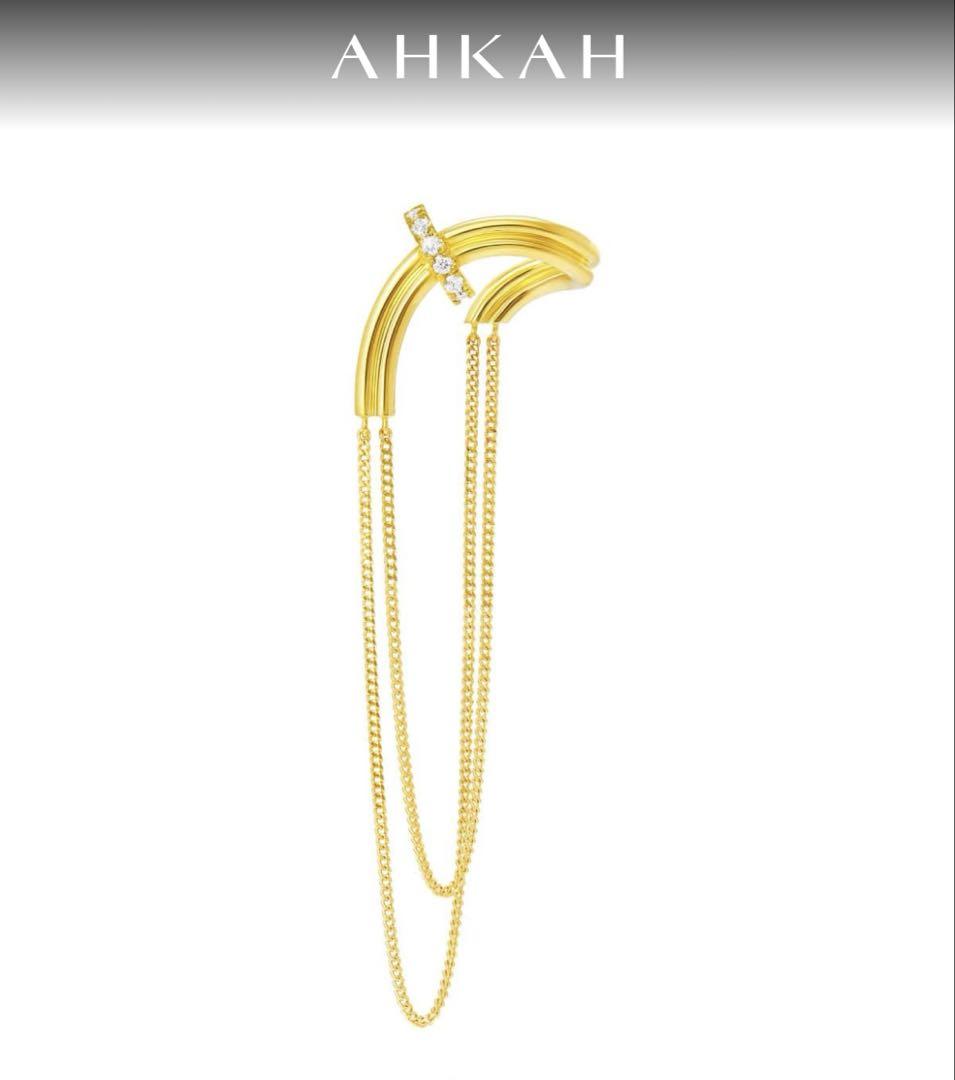 AHKAH⭐︎片耳ピアス