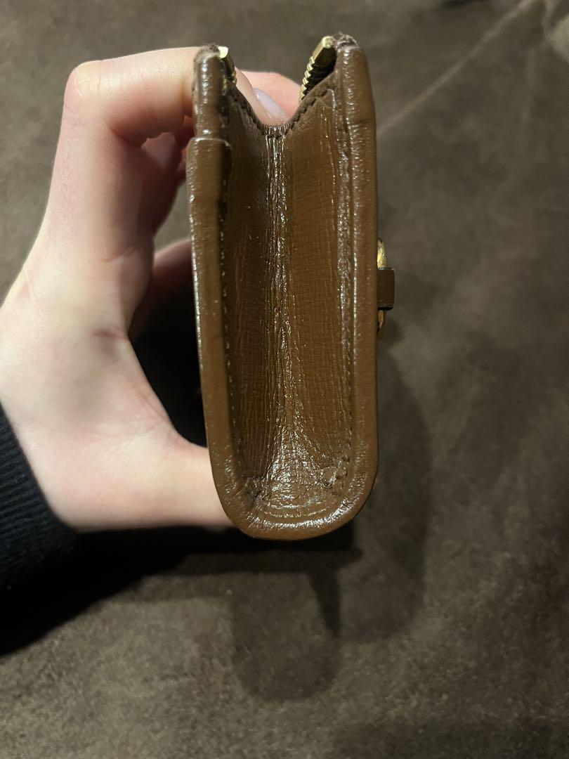 【日本限定版】GUCCI 二つ折り財布 ベージュ ブラウン