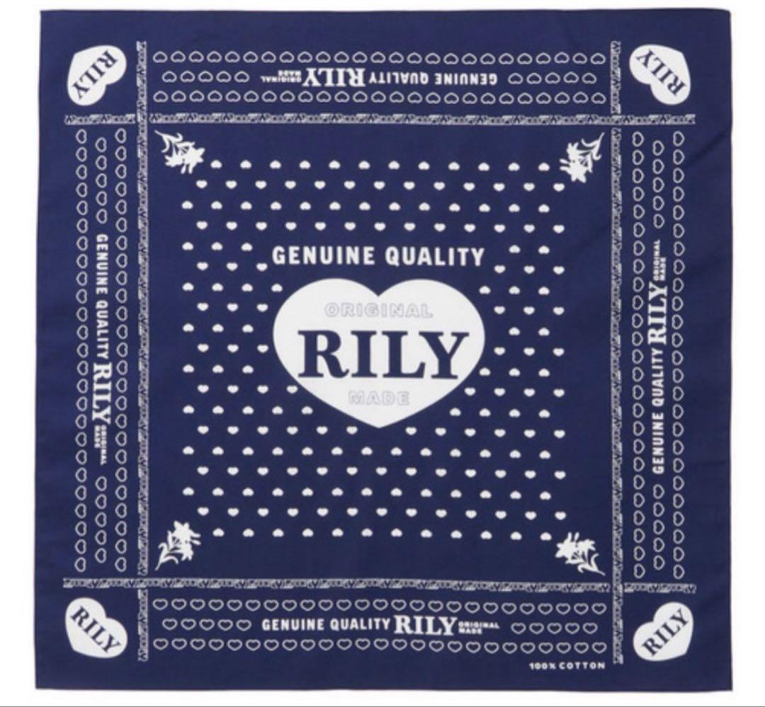 今市隆二 RILY Heart Logo Bandana