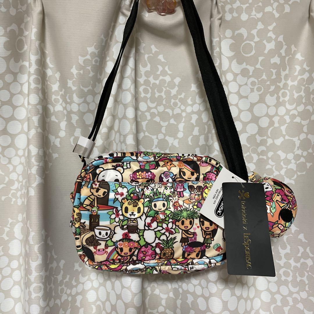 大人女性の ハワイ購入】LeSportsac レスポートサックトtokidoki コラボ バッグ