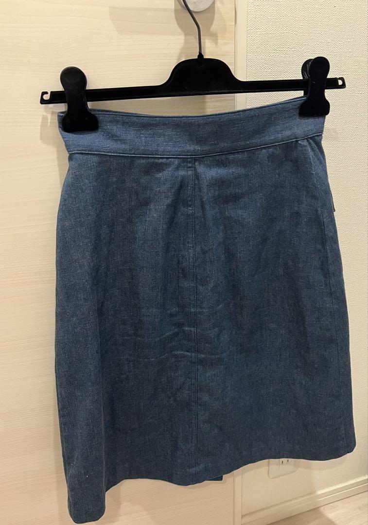 【タグ付き美品】 GUCCI デニムスカート 金ボタン シェリーライン 38 GUCCI デニムスカート シェリーライン 38 - メルカリ
