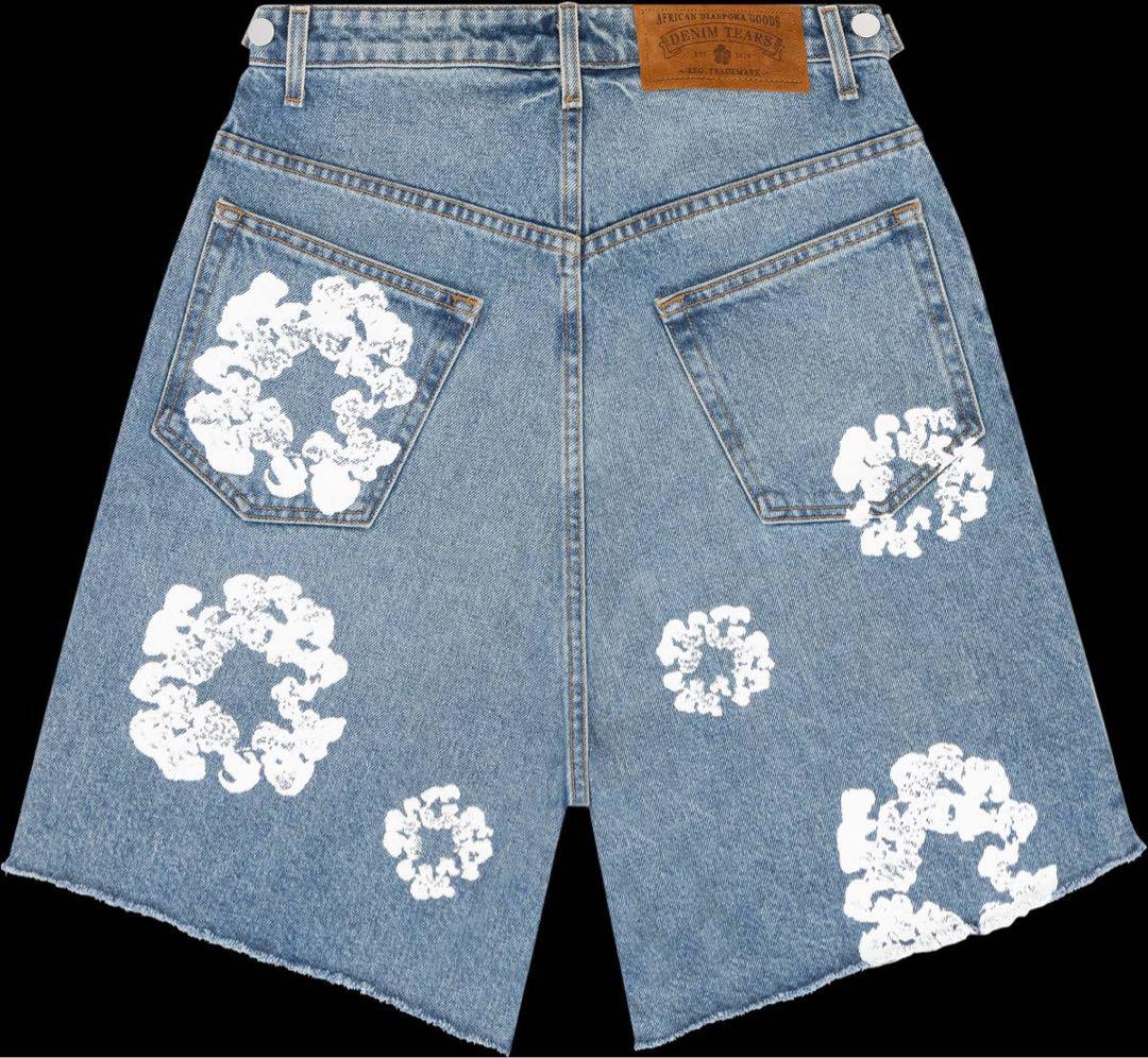 新品未使用 Denim Tears ショートデニムパンツ 新品未使用 Denim Tears ショートデニムパンツ