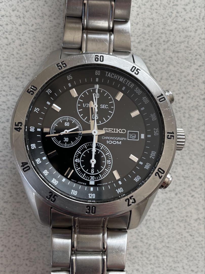 SEIKO セイコー　腕時計　メンズ　クロノグラフ