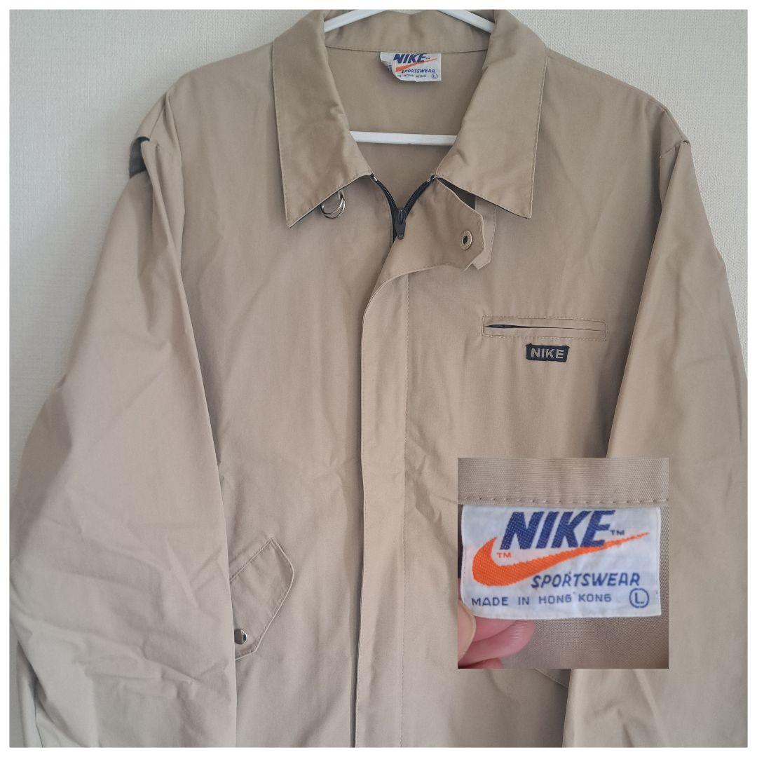 80s　オレンジスウォッシュタグ　NIKE　ジャケット　ヴィンテージ