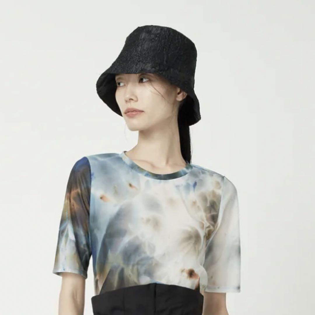 新品　MURRAL Inflate bucket hat ブラック