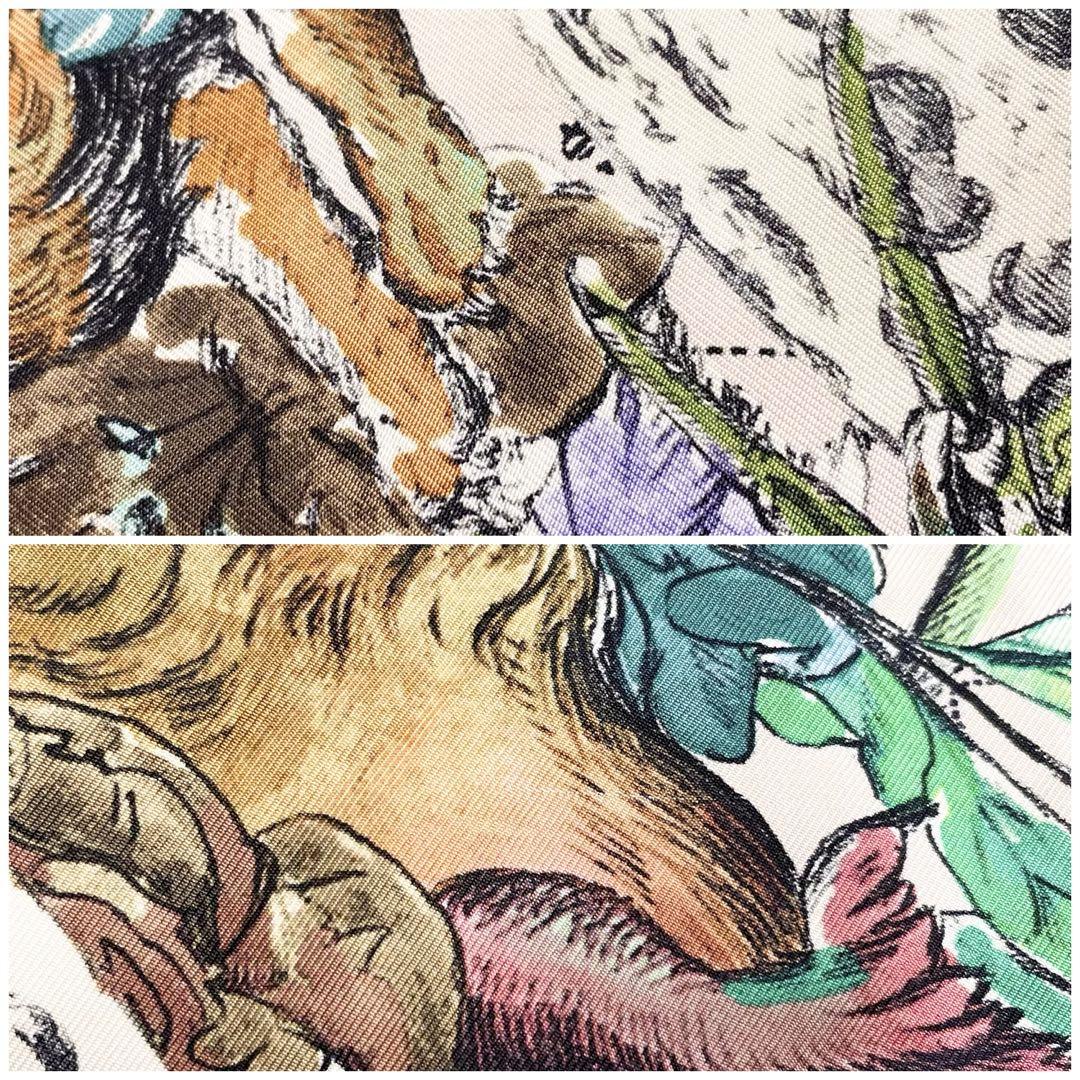 【一枚の絵画をまとうように】Dior スクエアスカーフ DIOR | Designer Silk Scarves & Mitzah for Women