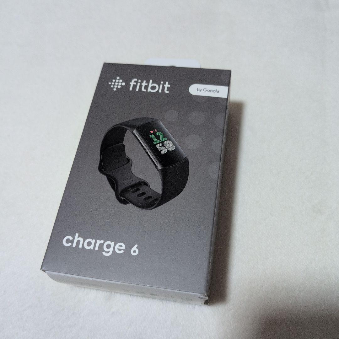 【新品・未開封】Fitbit Charge 6 ブラック 本体