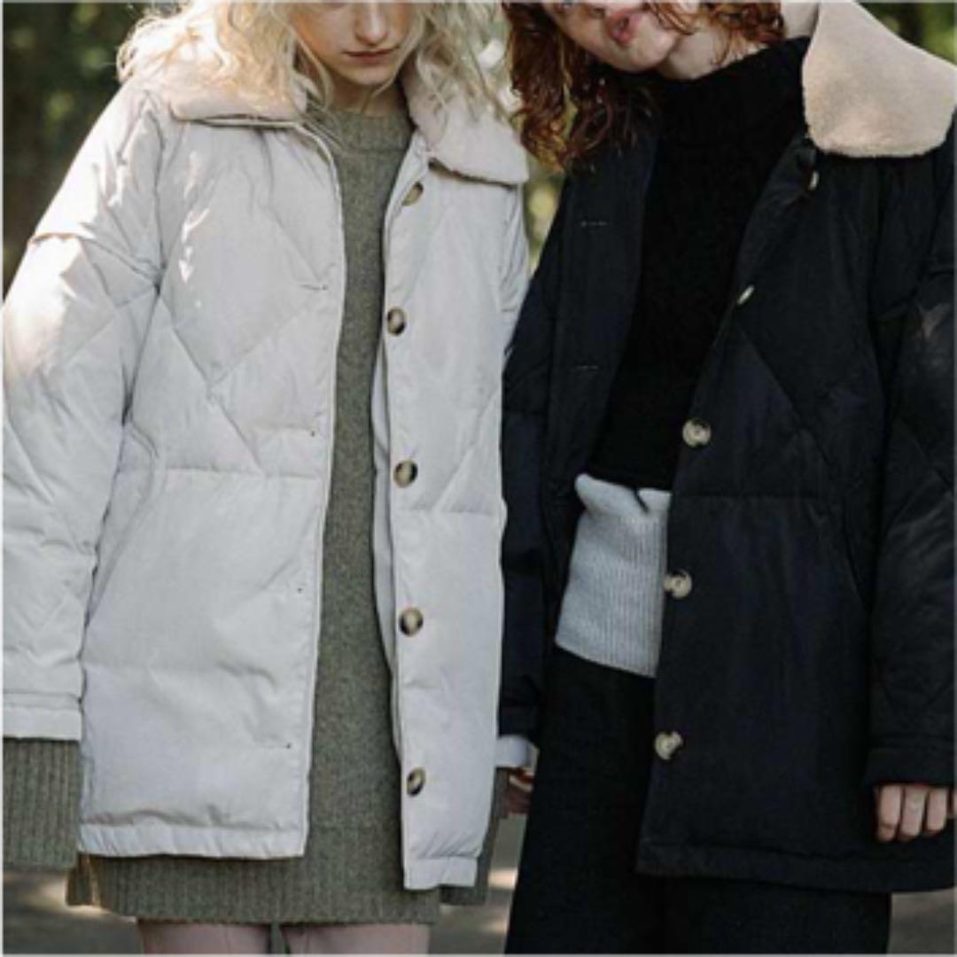 SALE大人気 2way collar quilting puffy down coat 9Ozq5-m96748021341 新作入荷人気