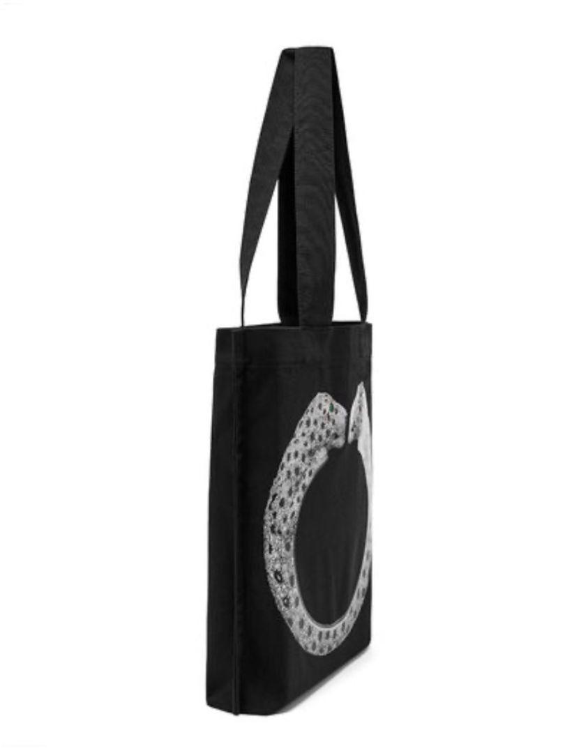 ロンドン V&A カルティエ展CARTIER 限定トートバッグ 豹バングル
