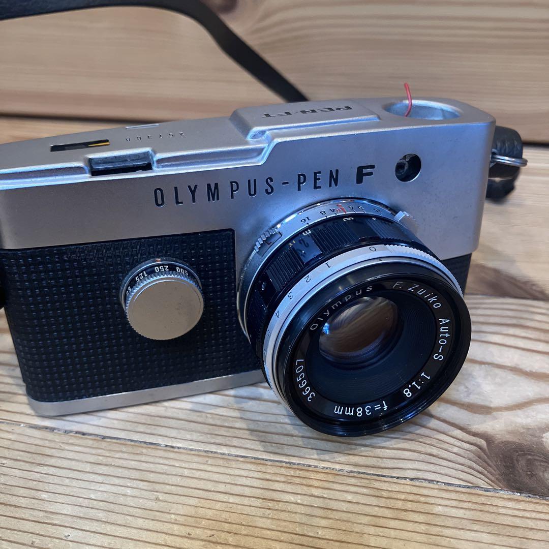 OLYMPUS PEN Ft フィルムカメラ　※ジャンク※ OLYMPUS PEN F PEN-FT レンズ付き ジャンク品 フィルムカメラ