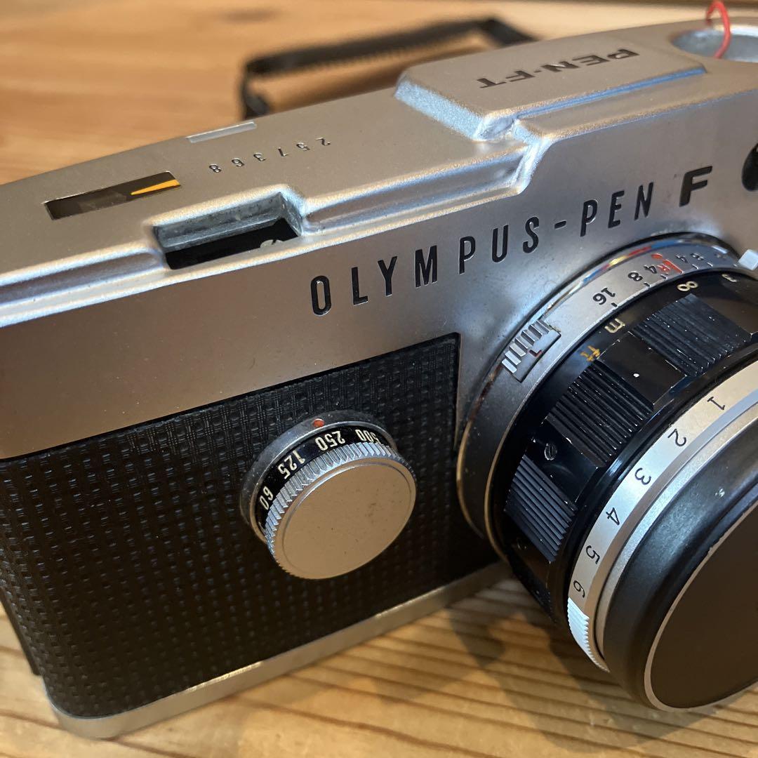 OLYMPUS PEN Ft フィルムカメラ　※ジャンク※ OLYMPUS PEN F PEN-FT レンズ付き ジャンク品 フィルムカメラ