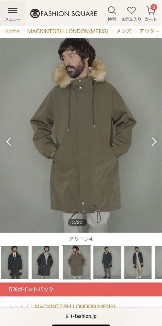 MACKINTOSH SKYE PARKA/レインテックスカイパーカー 36