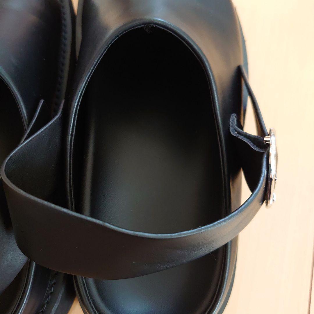 新品未使用！aere eco leather sling back shoes