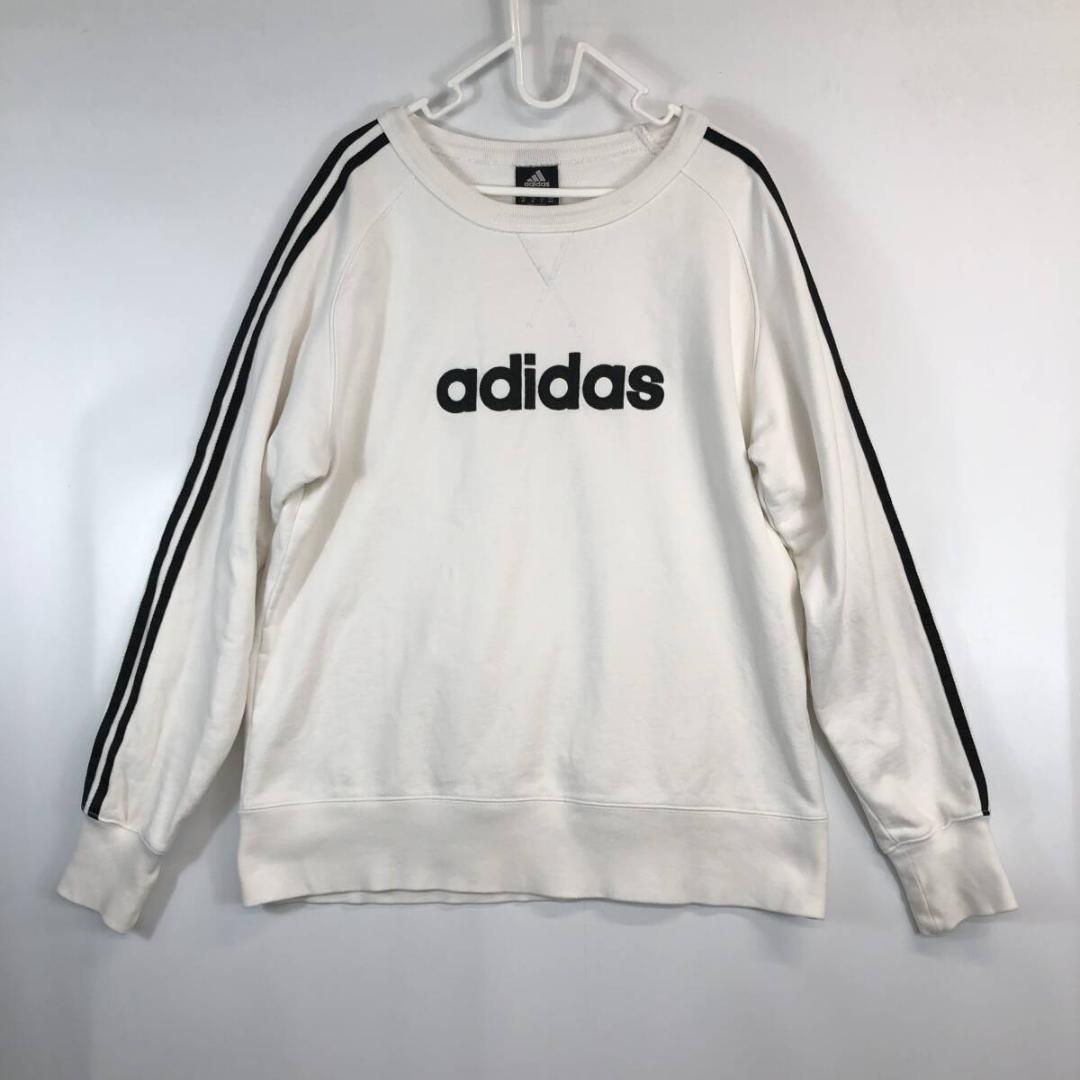 00s アディダス コットンスウェット ホワイト 187958 Oサイズ メンズ