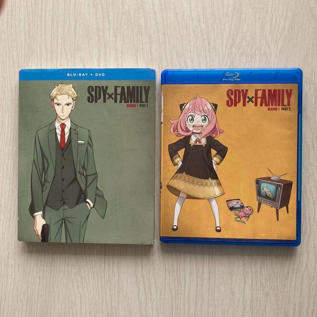 スパイファミリー　PART1 & PART 2 北米版 DVD