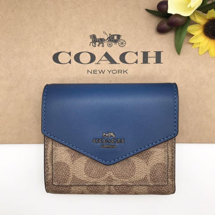 休日限定 財布 COACH 大人気!! 新品 ブルー シグネチャー スモールウォレット - 折り財布 - alrc.asia 休日限定 財布 COACH 大人気!! 新品 ブルー シグネチャー スモールウォレット - 折り財布 - alrc.asia