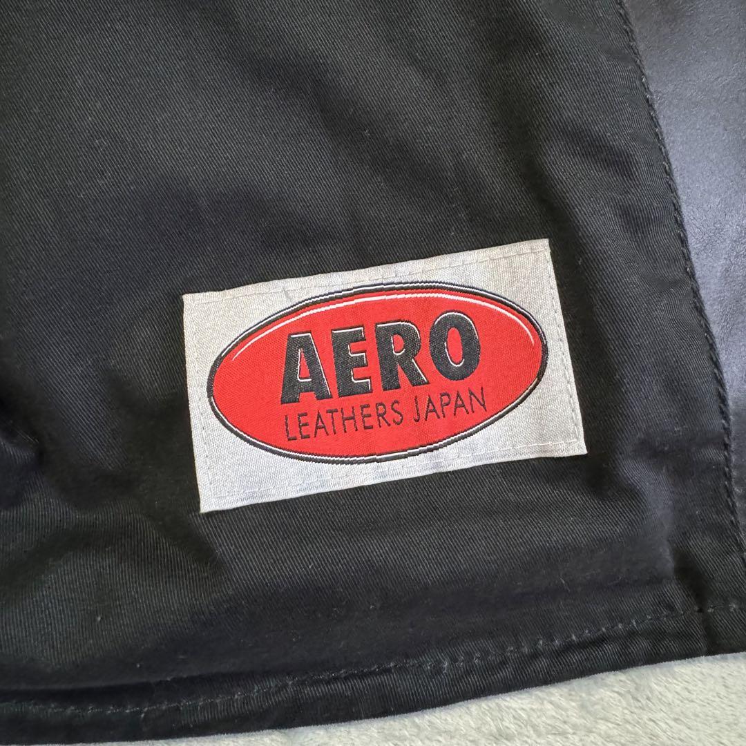 AERO LEATHER エアロレザー ハイウェイマン ホースハイド 近年モデル 画像11
