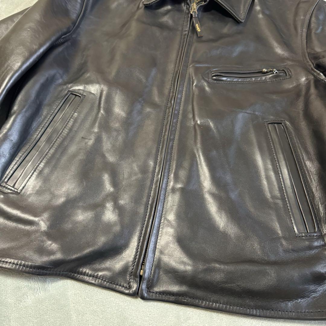 AERO LEATHER エアロレザー ハイウェイマン ホースハイド 近年モデル 画像4