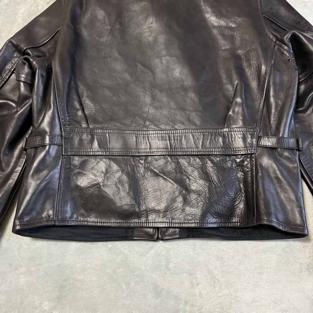 AERO LEATHER エアロレザー ハイウェイマン ホースハイド 近年モデル 画像6