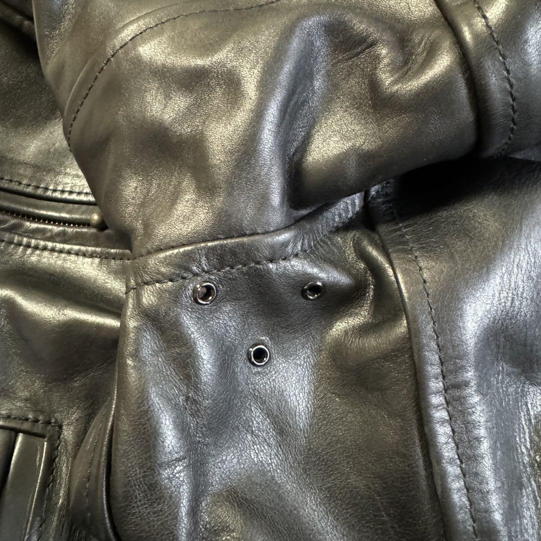 AERO LEATHER エアロレザー ハイウェイマン ホースハイド 近年モデル 画像9