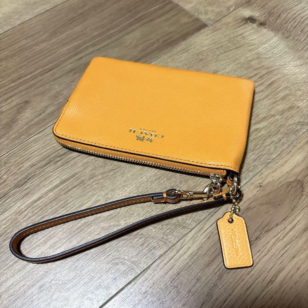 COACHアウトレッド　ポーチ財布　カードケース