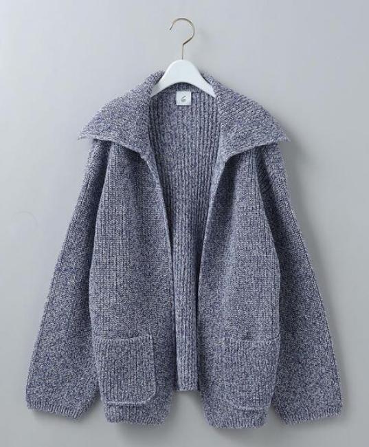 ＜6(ROKU)＞COTON MOKU CARDIGAN 2/カーディガン