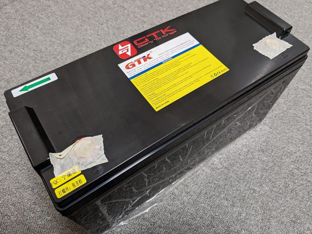 GTK製　lifepo4 リン酸鉄リチウムイオンバッテリー　24v 80ah