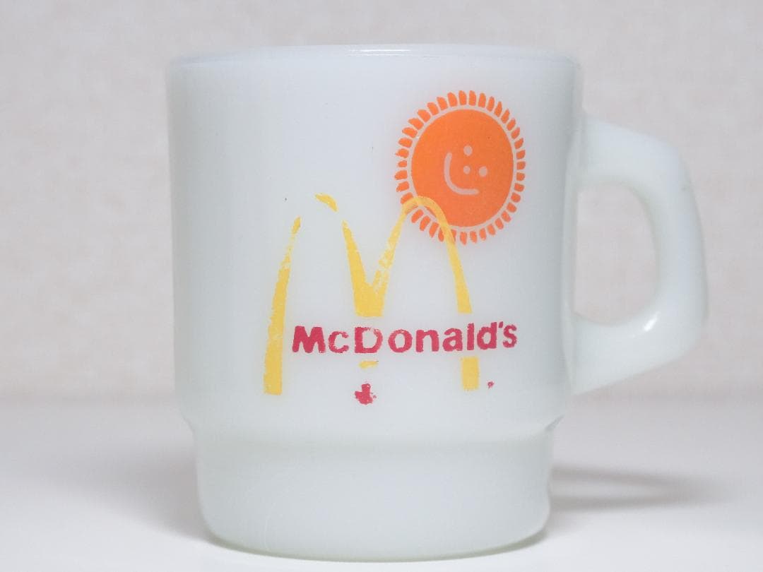ファイヤーキング マクドナルドカナダ 吹き出しなし スタッキングマグカップFire-King